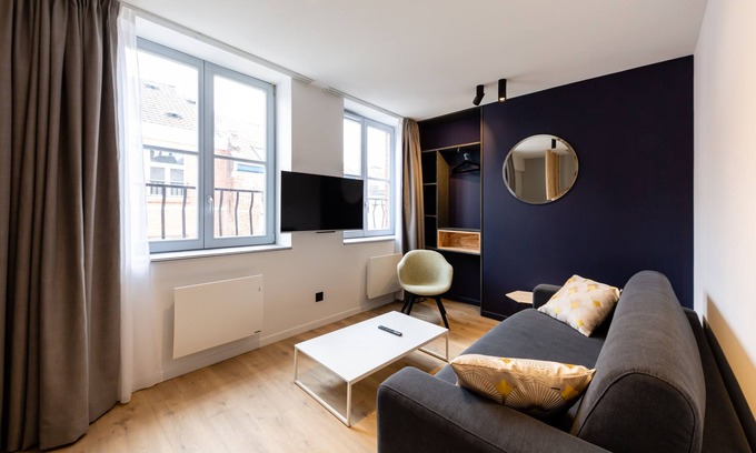 Old Lille Apartment | Le Nouveau Siècle, Duplex apartment Vieux Lille