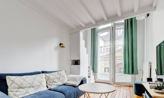 Saint-Gervais Apartment | Le Renaud - Le Marais - Wifi - Balcon
