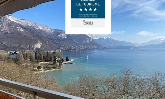 Annecy Apartment | LE SOLAVUE 150 M2 VUE EXCEPTIONNELLE SUR LE LAC