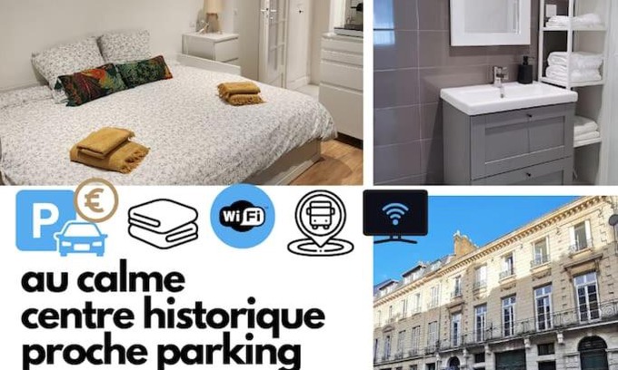 Quartier Vieux Marche-Cathedrale Apartment | Le vieux marché II ✧ Cosy et Central