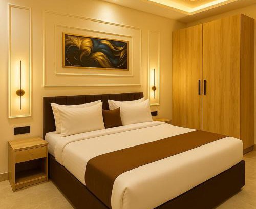Udyog Vihar Hotel | Leaf 9 Grand, Near Udyog vihar and Yashobhoomi