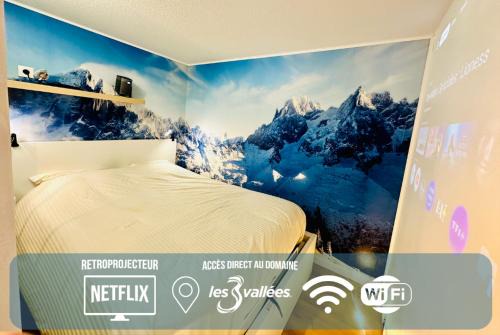 Orelle Apartment | Les 3 Vallées, Appartement Montagnard avec Spa et Piscine