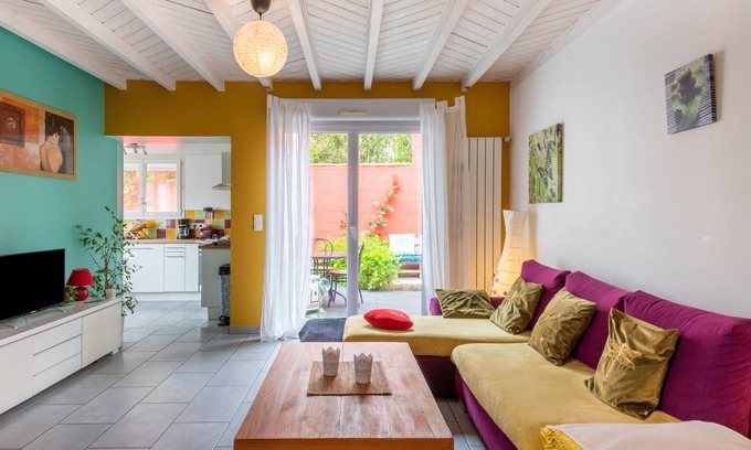 Saint-Sebastien-sur-Loire House | Les 5 Continents - Maison avec terrasse - 6 km de Nantes