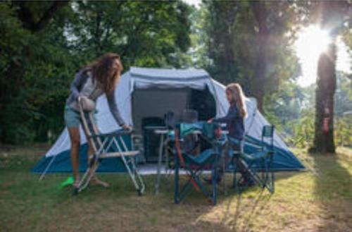 Plestin-les-Greves Other | Les Hortensias grande tente familiale 2 chambres et séjour sur camping familial près des plages