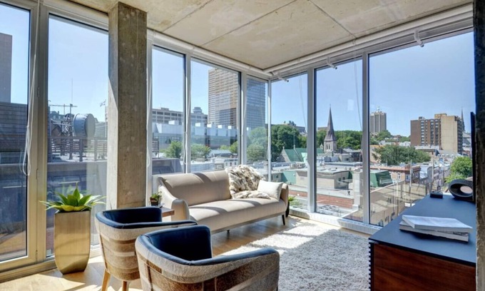 Vieux-Quebec-Cap-Blanc-colline Parlementaire Apartment | Les Immeubles Charlevoix - 760805 Grand Penthouse