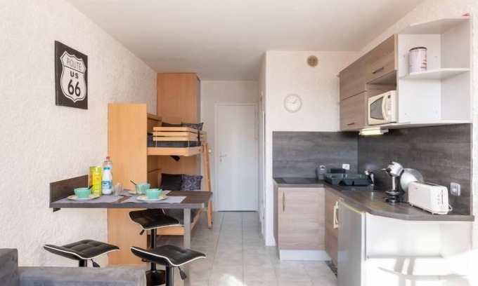 Mimizan-Plage Apartment | Les vagues by Interhome