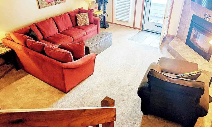 Lake Delton Condo | Lighthouse Cove 610 overlooking the beach!