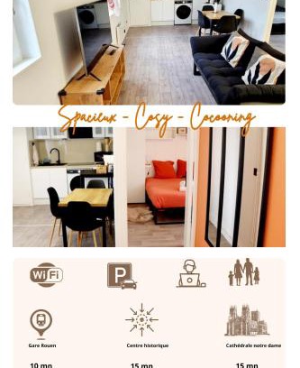 Quartier Saint-Marc - Croix de Pierre - Saint-Nicaise Apartment | Liz Suite - T2 - Wifi - Queen size
