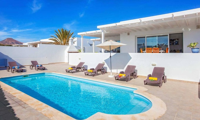 Puerto Calero House | Located in a quiet cul-de-sac, you will find the delightful Villa Captains Retreat.