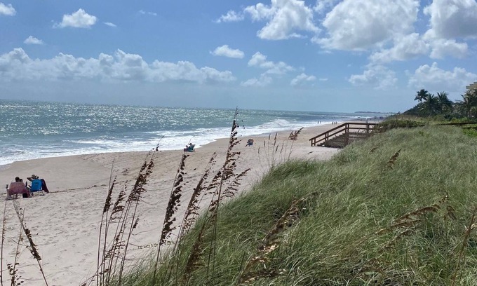Central Beach Condo | Location Location Location! Steps to the beautiful beach and village!