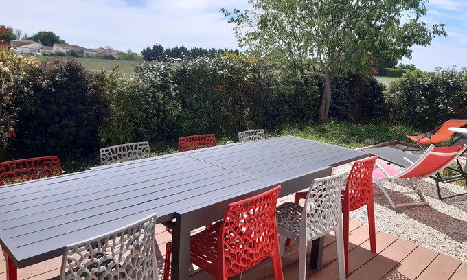 Candillargues House | Location Maison 7 à 9 Personnes à 21 mn de la Plage du Petit Travers
