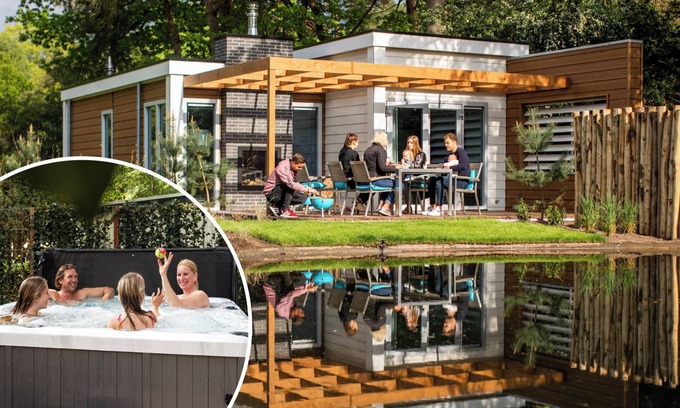 Lunteren Ski Chalet | ✓ Lodge Royal at Landgoed de Scheleberg ✓ Vacation house for 4 people ✓ Located in Lunteren (Gelderland) ✓ Vacation park in the Veluwe ✓ Book directly with the park