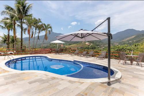 Agua Branca Apartment | Loft 08 - Vista Cachoeira - Ar-Condicionado
