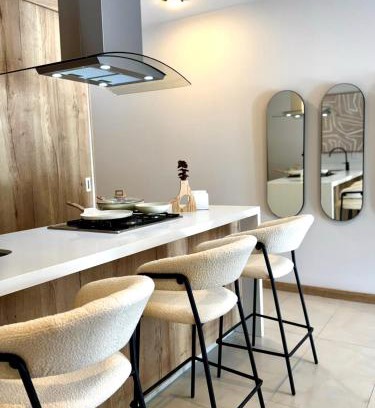 Zona Minerva Apartment | Loft Americana Chapultepec Alberca Wifi AC