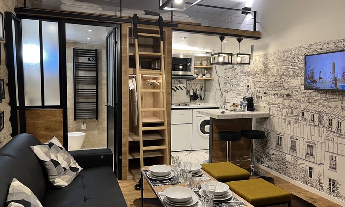 La Villette Apartment | Loft Jaures
