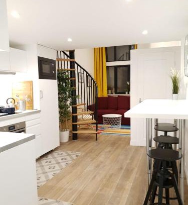 1st Arrondissement Apartment | Loft Luxe Liberté 2