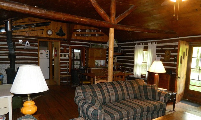 Honor Cabin | Log Cabin on Little Platte Lake - Bring Your Own Linens
