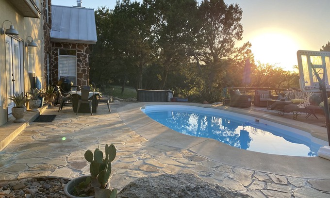 Bandera House | Lone Star Gypsy, Pool, Bandera, TX