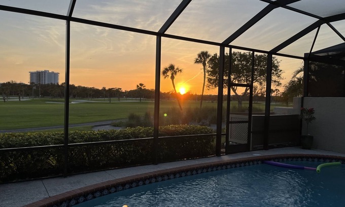 Bay Isles Villa | Longboat Key home rental w/PRIVATE Pool & 1 minute to private beach access!