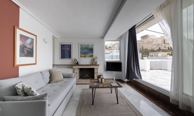 Anafiotika Apartment | Look Out Ancient Athens From A Unique Spot