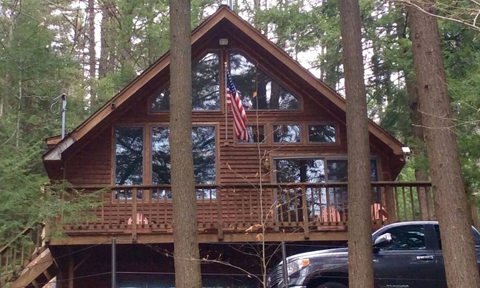 Chestertown House | Loon Lake luxury with beach, kayaks,canoe.