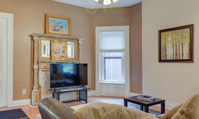 Old Louisville Apartment | Louisville Apartment about 2 Mi to Downtown and Derby!