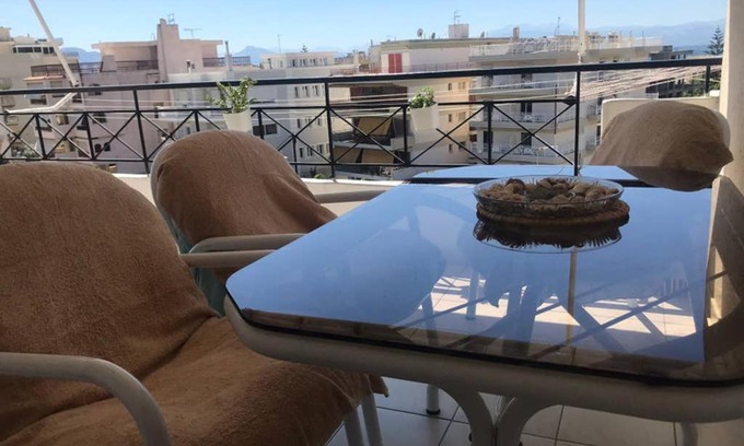 Loutraki Apartment | Loutraki's Balcony 2