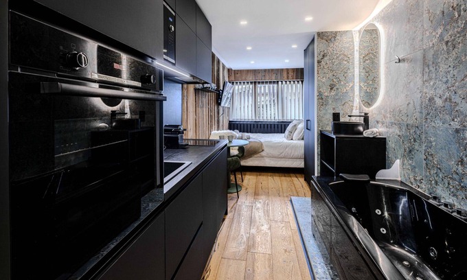 Megeve Apartment | Love me tender Clocher Megève parking casino nouv