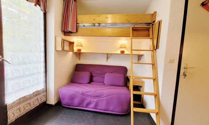 Monetier-les-Bains Apartment | Lovely 16 m² family studio with balcony