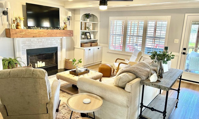 Evans House | Lovely 4-bedroom house less than 10 miles from Augusta National