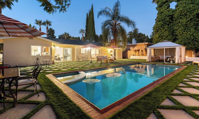 Topanga House | Lovely 4Bd/3BA in Topanga Oasis w/Pool, Spa & Cabana!