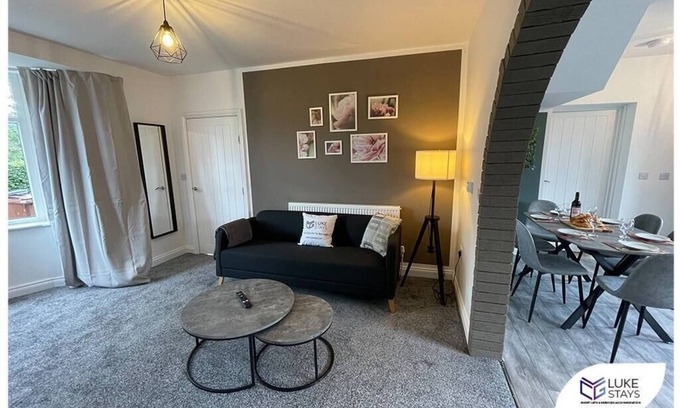 Newcastle-upon-Tyne House | ◑Lovely 5 Bed ◑Wifi ◑Parking ◑Garden ◑Nr Train
