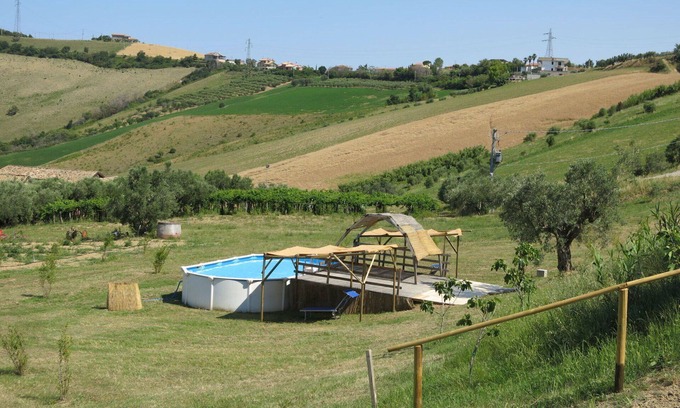 Cologna Spiaggia Villa | Lovely apartment in villa with pool, A/C, hot tub, WIFI, TV, patio, pets allowed and panoramic v.