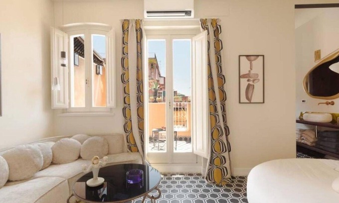 Rome Province Apartment | Lovely apartment for 3 guests with A/C, WIFI and terrace
