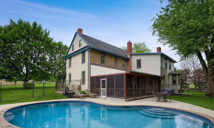 Witmer Other | Lovely Historic country home. *Private POOL* with *screened porch* HOT TUB