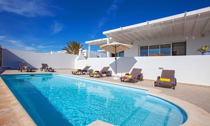 Puerto Calero Villa | Lovely Puerto Calero Villa | 3 Bedrooms & Private Pool | Casa Dora | Short.