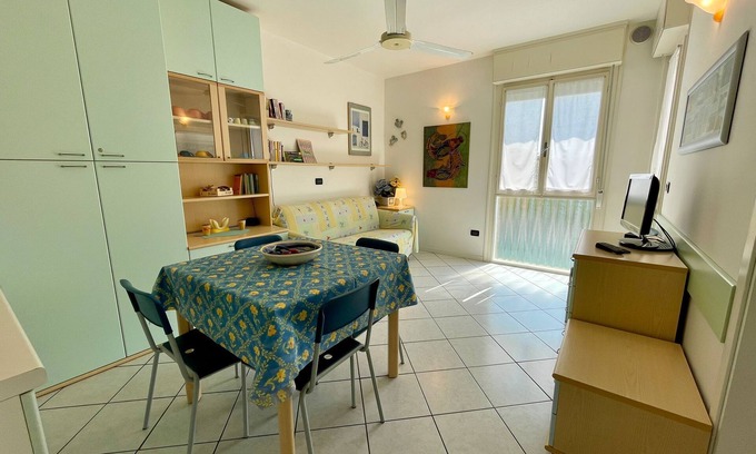 Porto Santa Margherita Apartment | Luminous flat with a big terrace