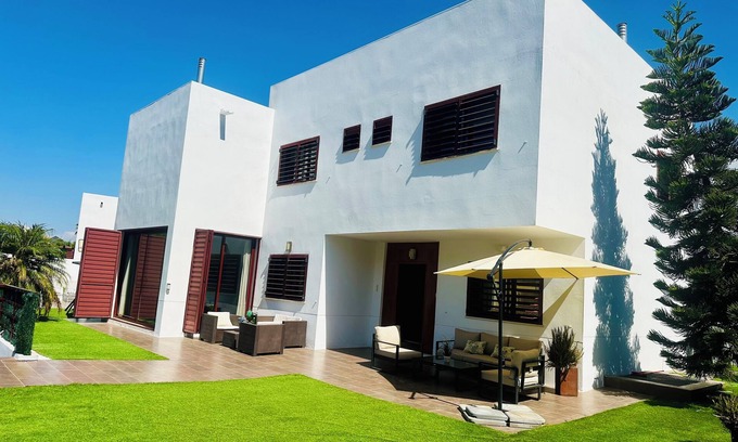 Dos Hermanas Ski Chalet | Lux Villa with Year-Round Heated Pool, beautiful outdoor space & Game Room