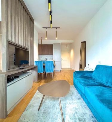 Becici Apartment | Luxe Beachfront Stay in Bečići with Pool