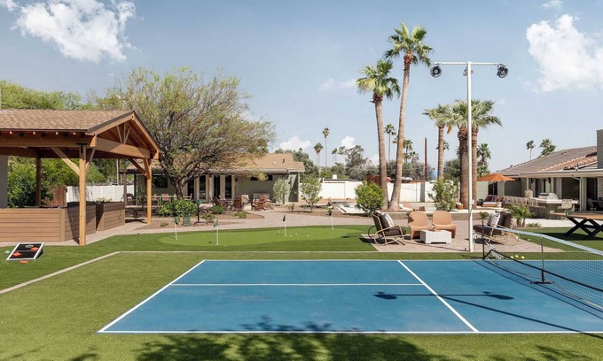 Paradise Valley Village House | Luxe Desert Compound | Private Heated Pool and Spa