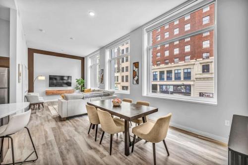 Gateway District Apartment | Luxe Flat with Heated Pool Sauna Rooftop Deck Gym