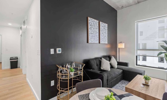 Charlotte Apartment | Luxe King 2BR Suite in South End Charlotte!