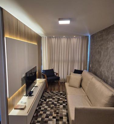 Cremacao Apartment | Luxo e Lazer Apto 2Qtos 1 Suíte AC e Rooftop