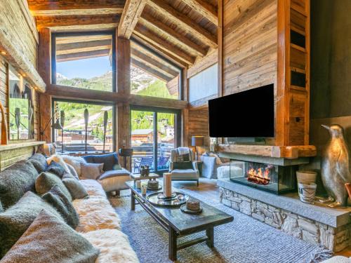 Val-d'Isere Apartment | Luxueux Duplex 6P avec Jacuzzi, Hammam, Cheminée, Garage, Proche Pistes et Commerces - FR-1-694-357