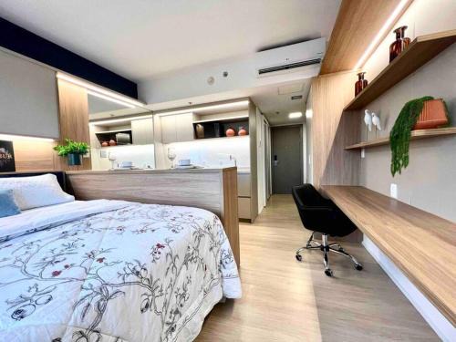 Marista Apartment | Luxuoso 1Q Proximo ao Shopping Bougainville