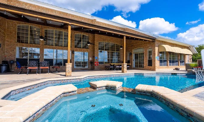 Helotes House | Luxurious Estate with Private Pool, Basketball Court, and City Views