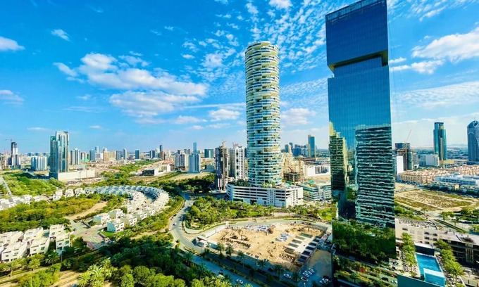 Jumeirah Village Circle Apartment | Luxurious Getaway in Habibi Land -Spectacular view, close to Downtown and Beach
