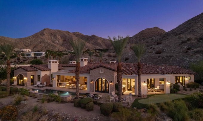 Mirada Estates House | Luxurious Hillside 5-bedroom estate with Access to Ritz Carlton in Rancho Mirage