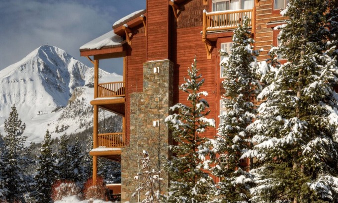 Big Sky Condo | Luxurious Mountain Village Penthouse! VERY Close to the Lifts, 5Bd + 5 Bath