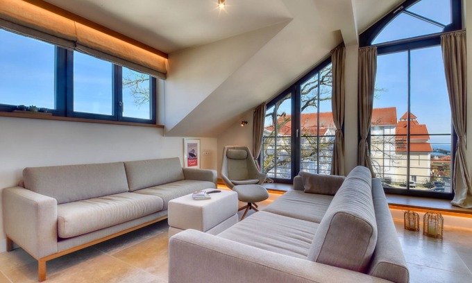 Binz Apartment | Luxurious Penthouse 7 in Villa Martha Binz - your retreat by the Baltic Sea